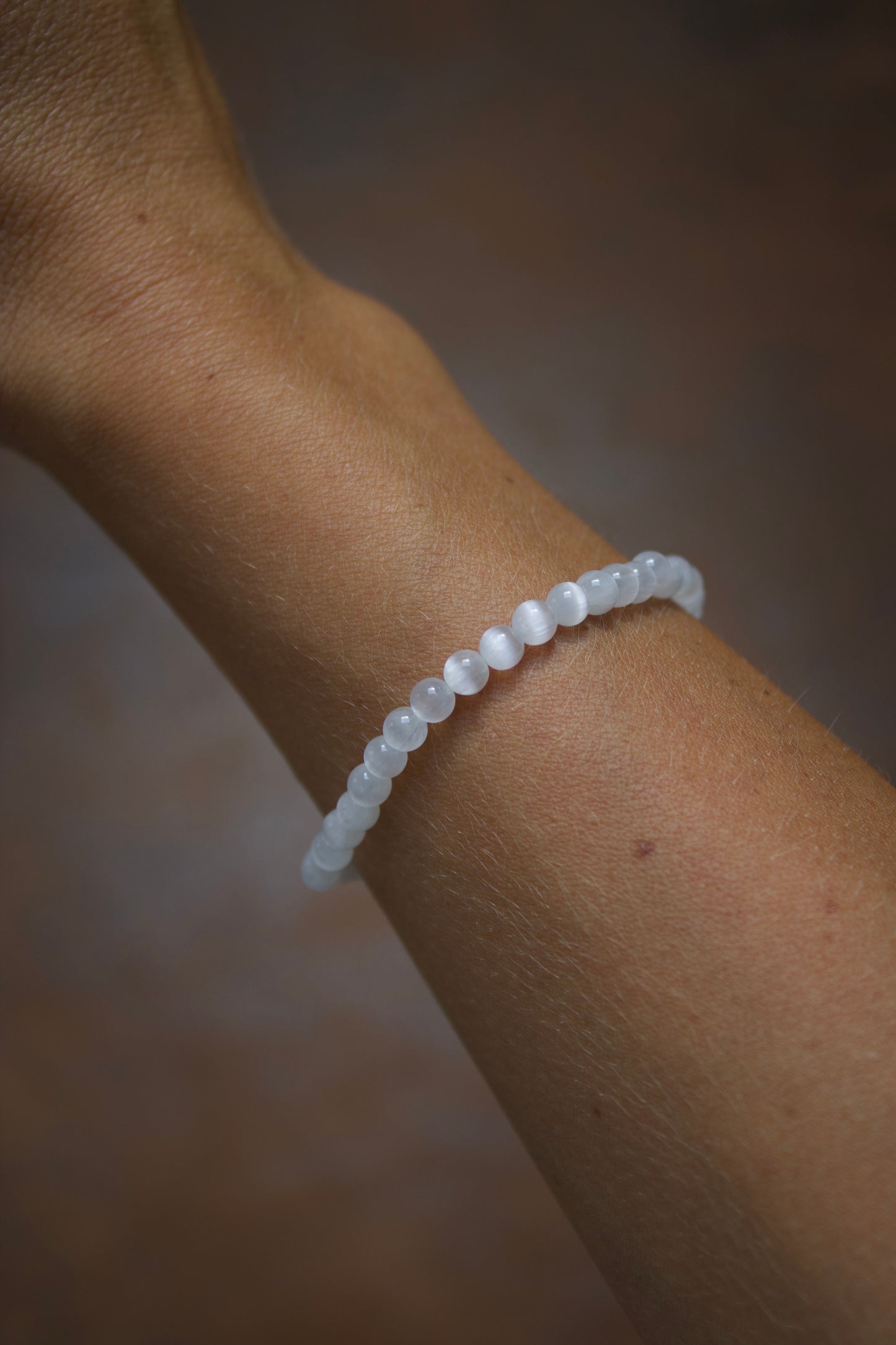 Selenit Armband