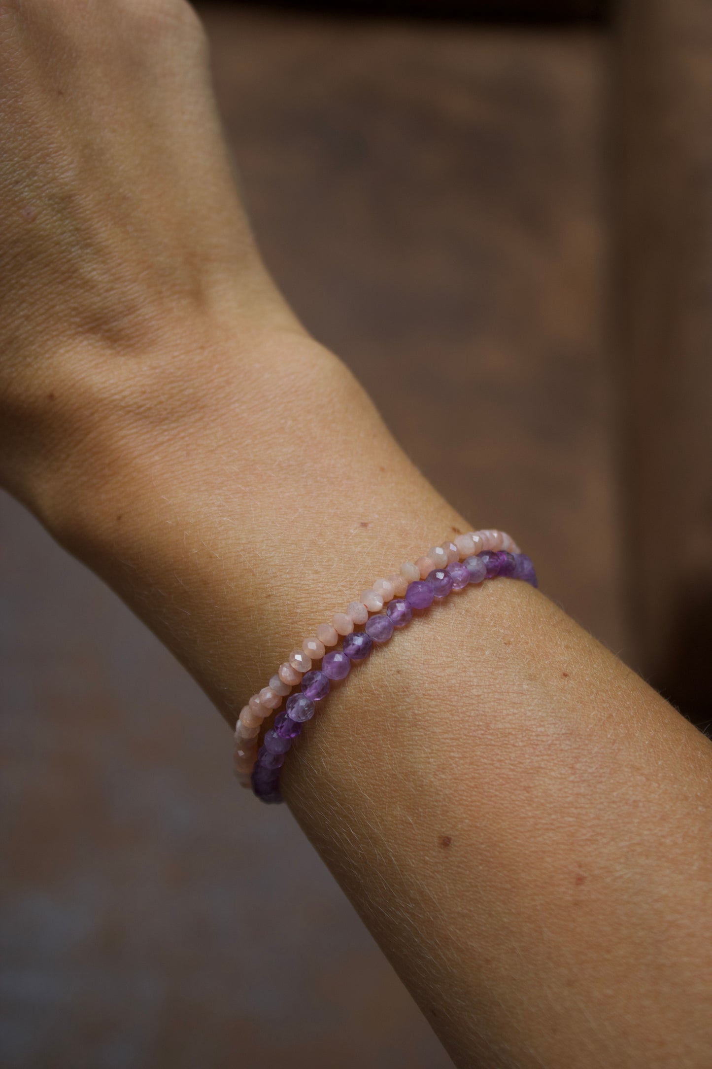 Sonnenstein Armband facettiert