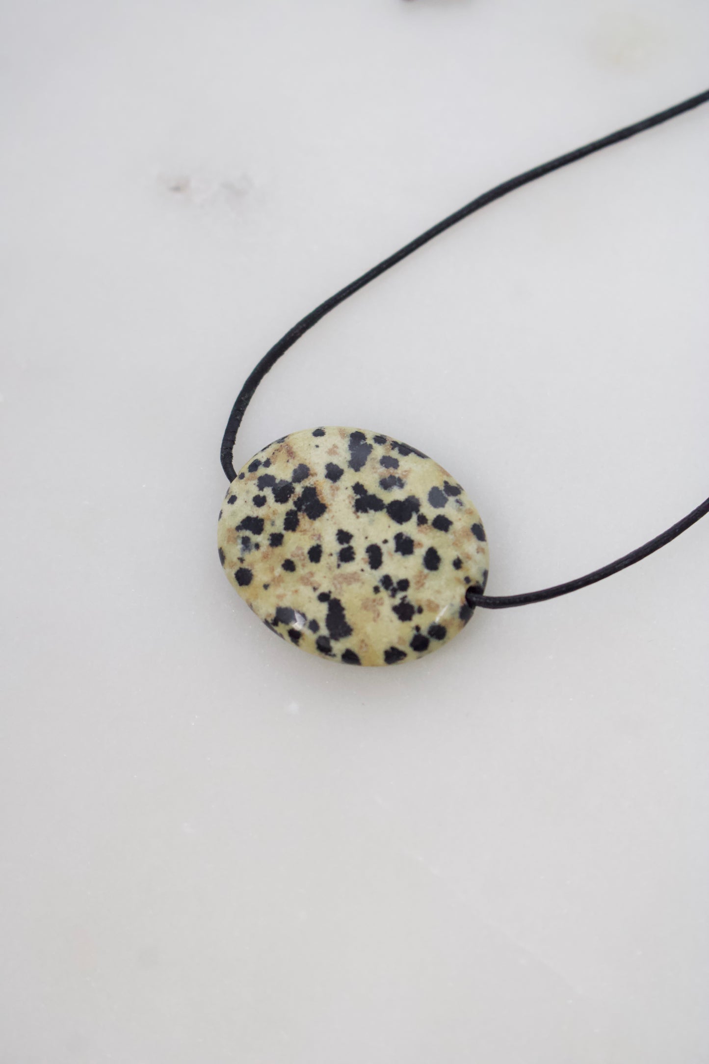 Dalmatinerstein Pendant