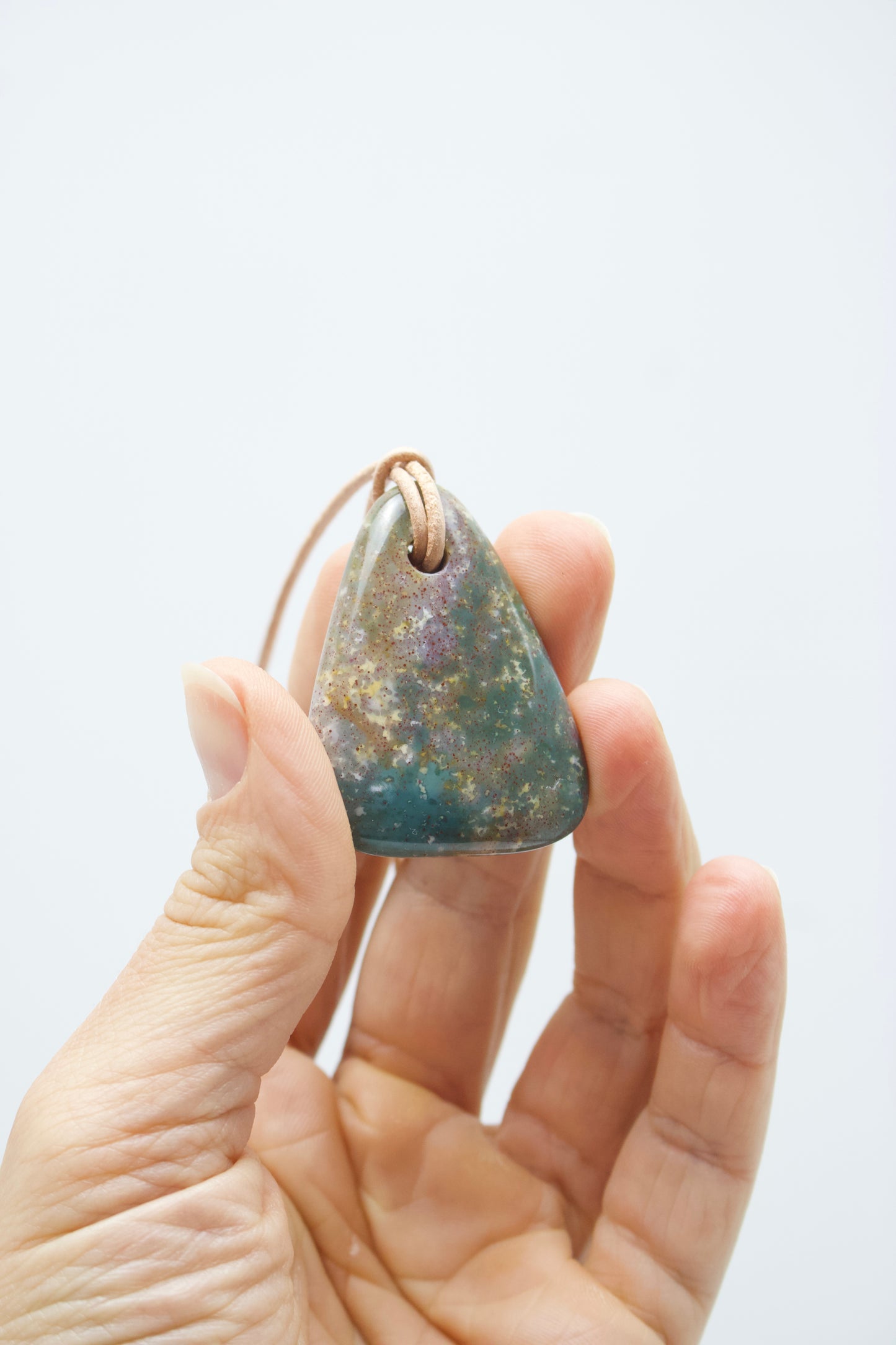 Indischer Achat Amulett