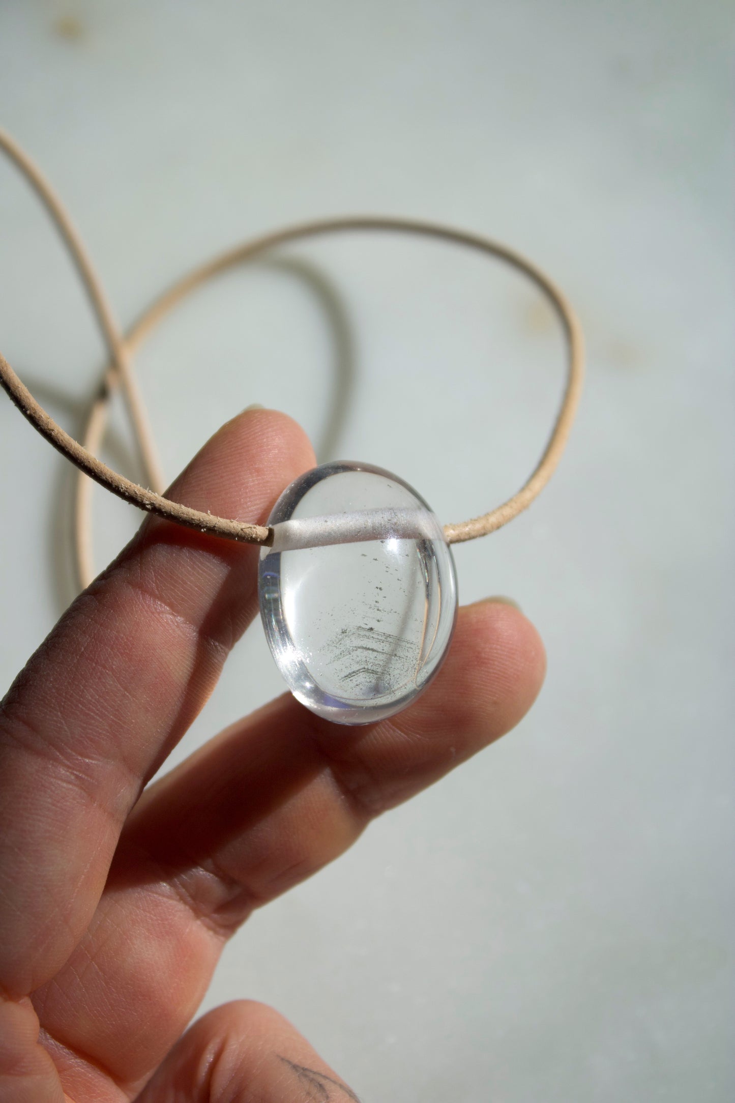 Bergkristall mit Phantom