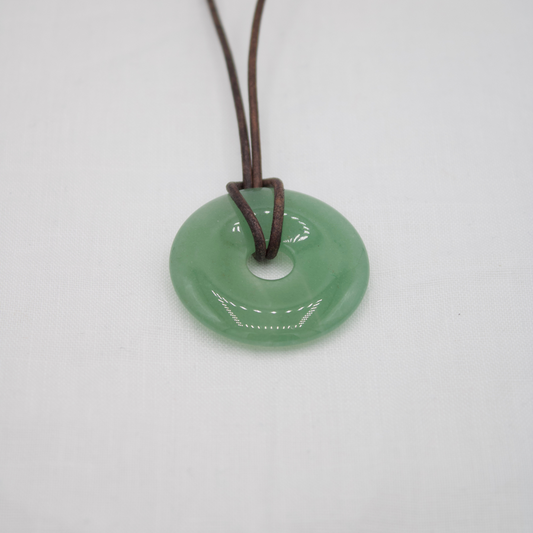Grüner Aventurin Donut