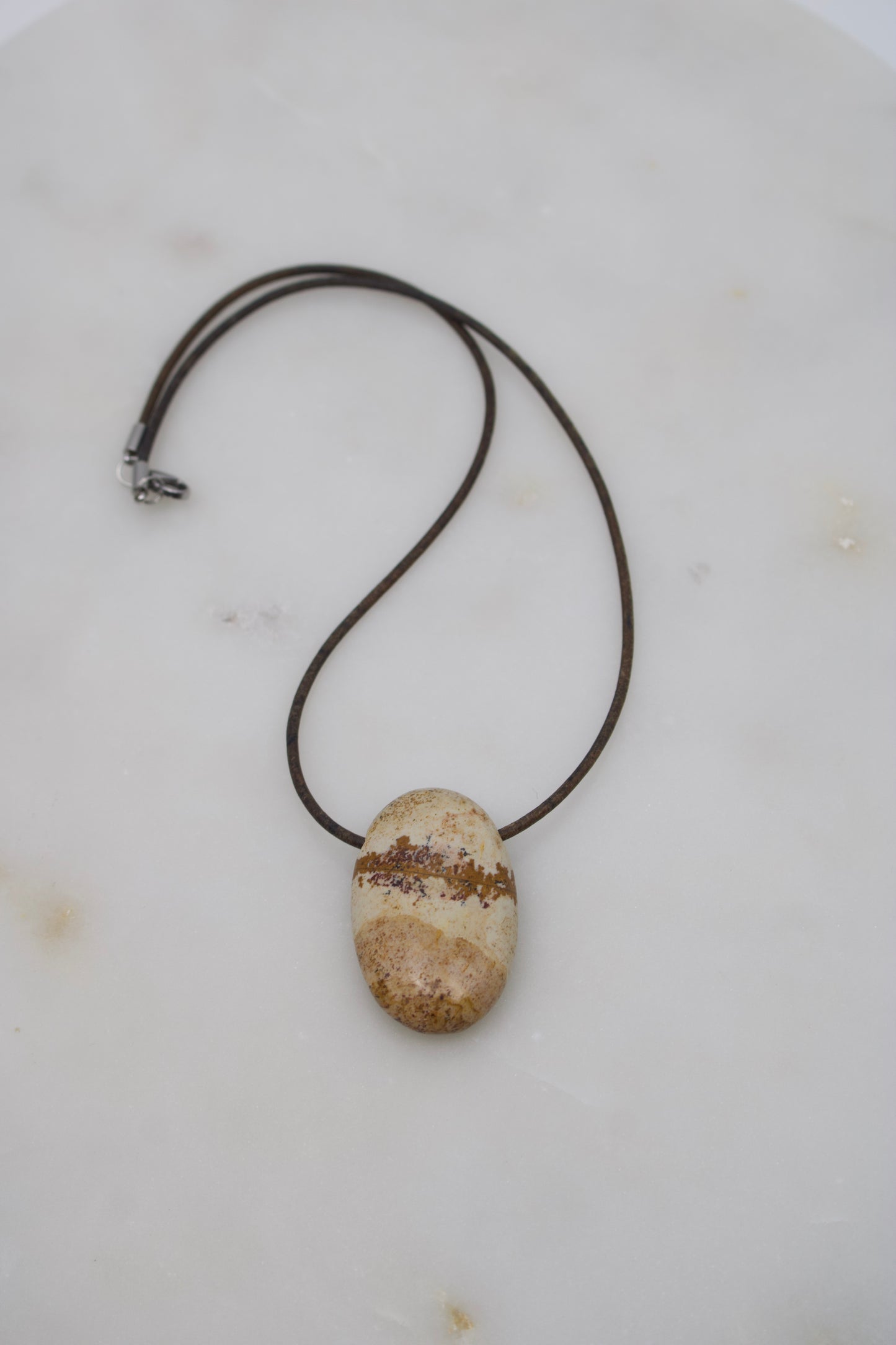 Landschaftsjaspis Amulett