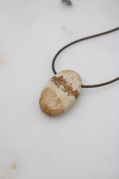 Landschaftsjaspis Amulett