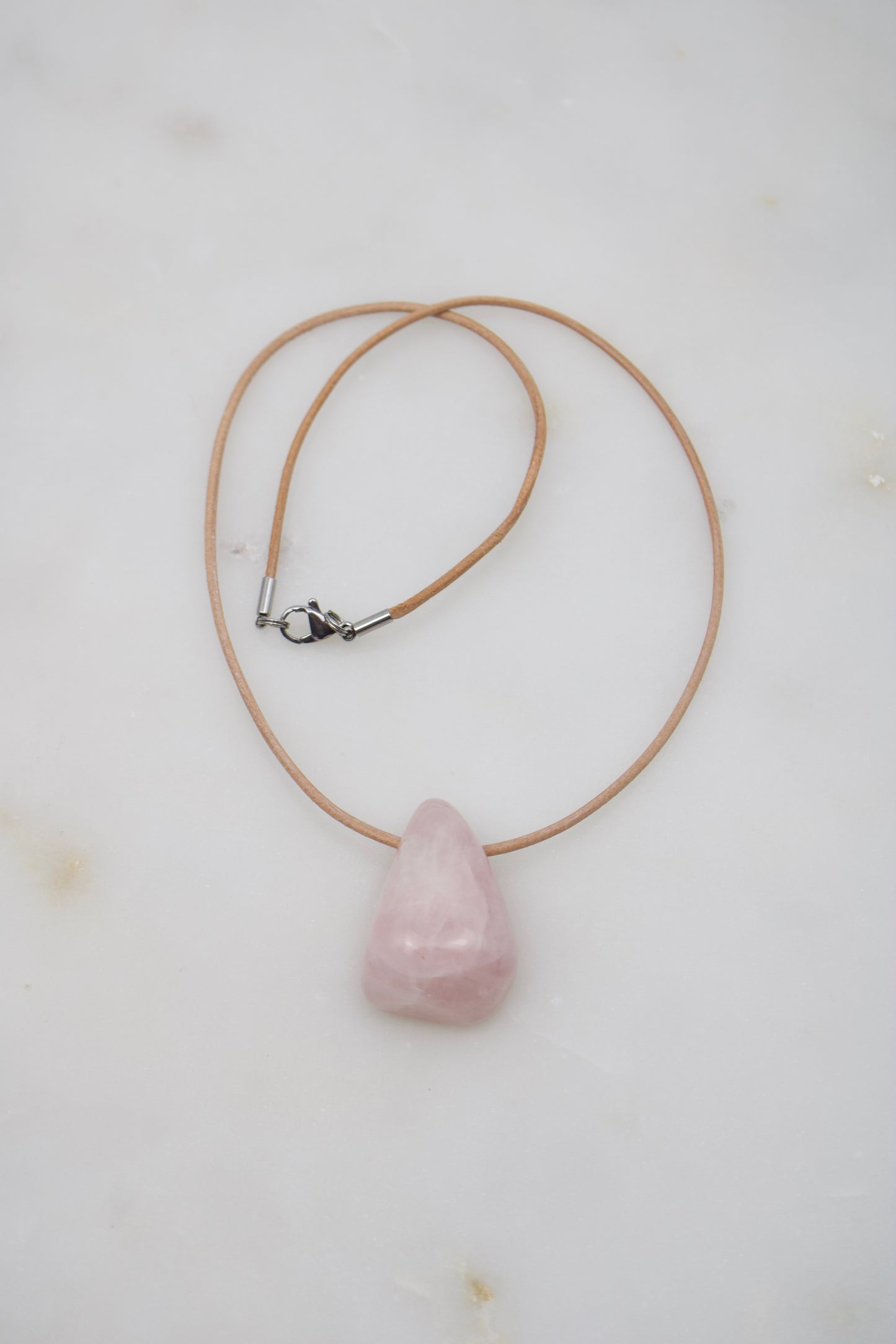 Rosenquarz Amulett