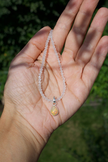 Mini Regenbogenmondstein