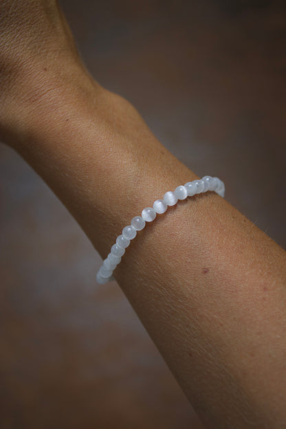 Selenit Armband