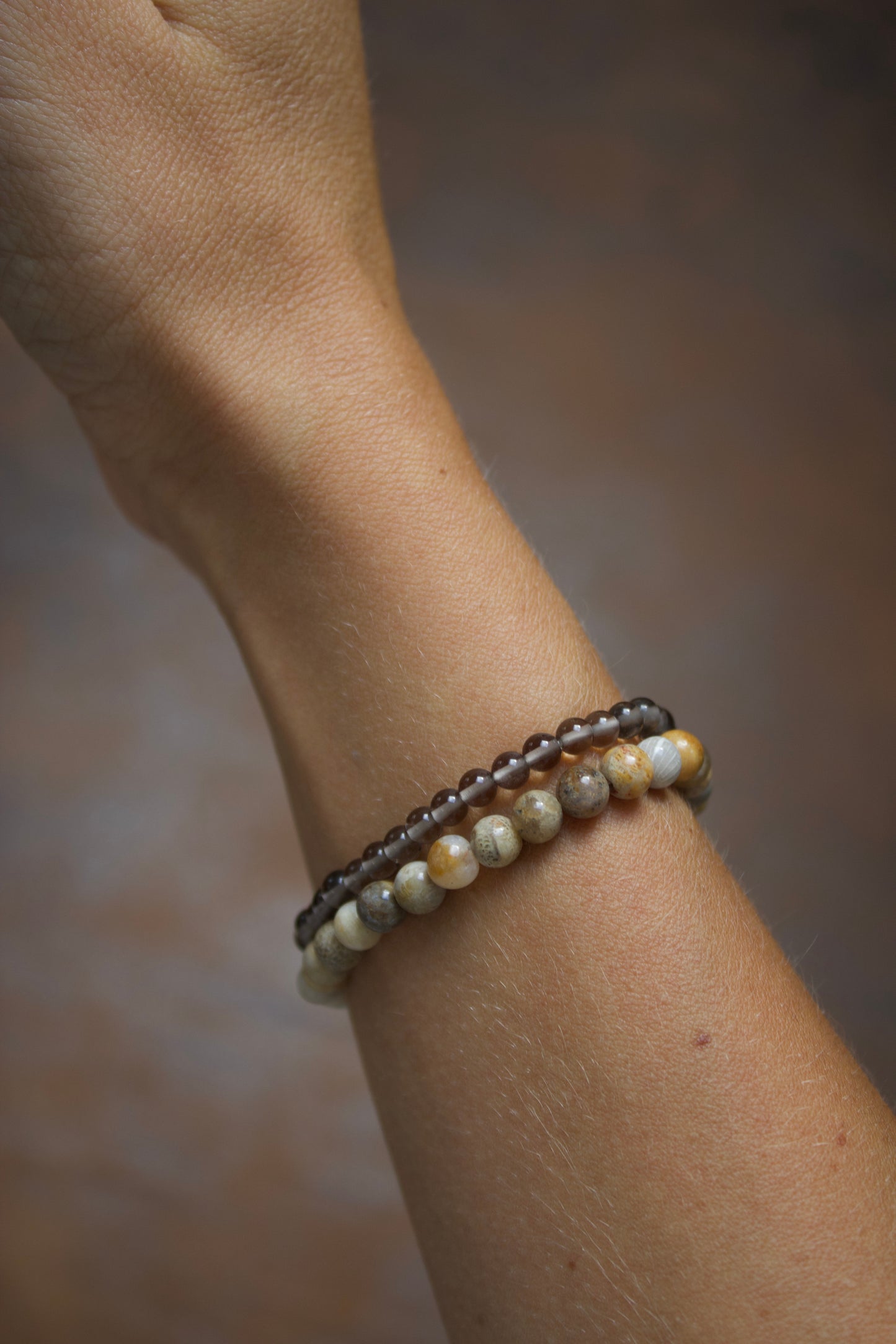 Rauchquarz Armband