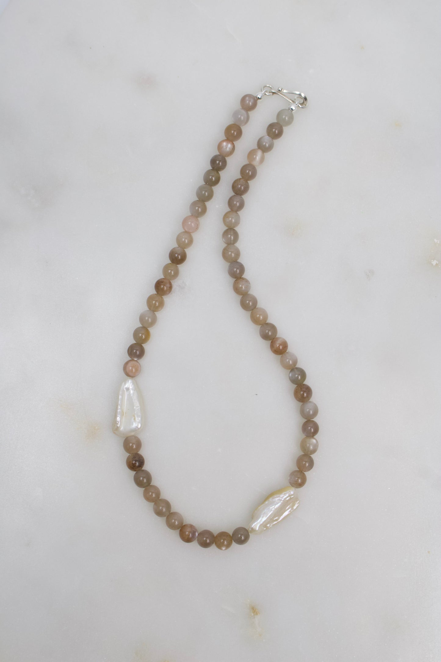 Perlenkette "Earth & Sea"