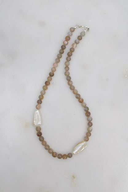 Perlenkette "Earth & Sea"