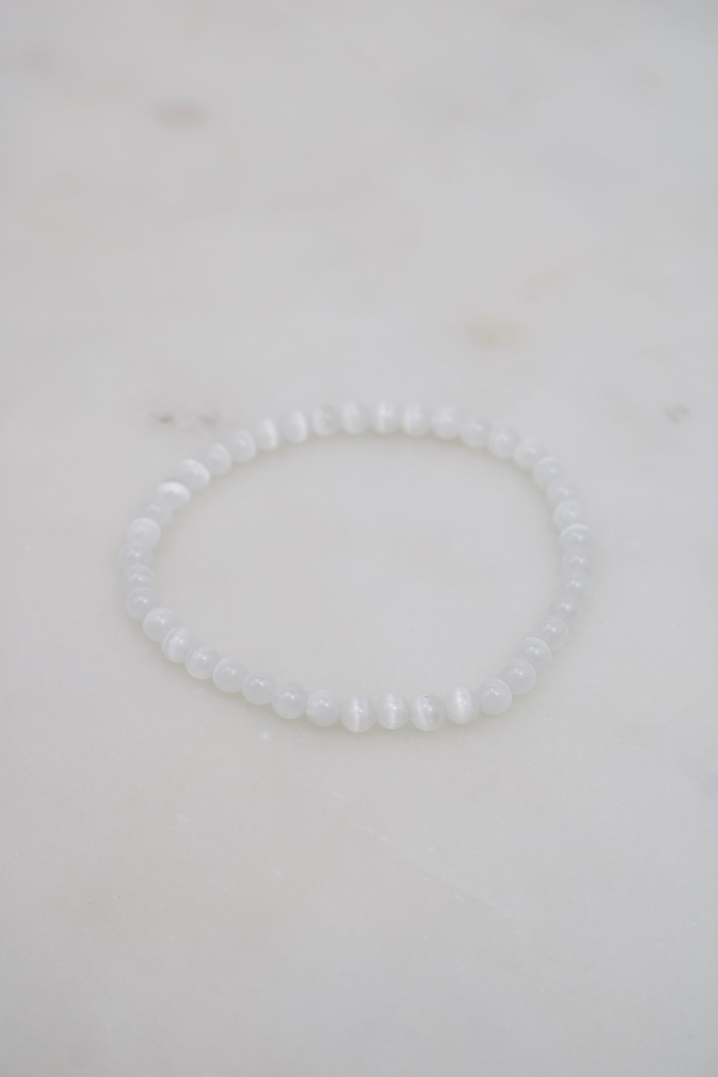 Selenit Armband
