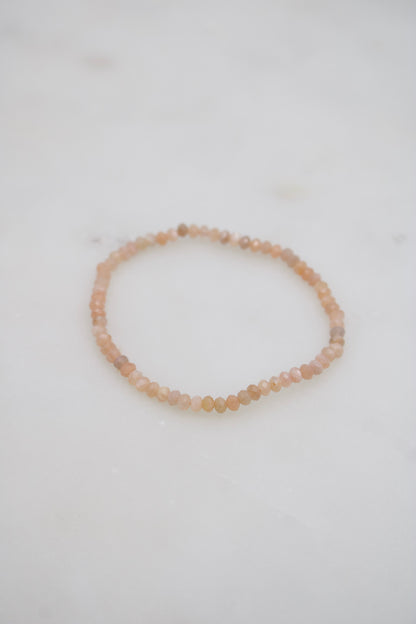 Sonnenstein Armband facettiert