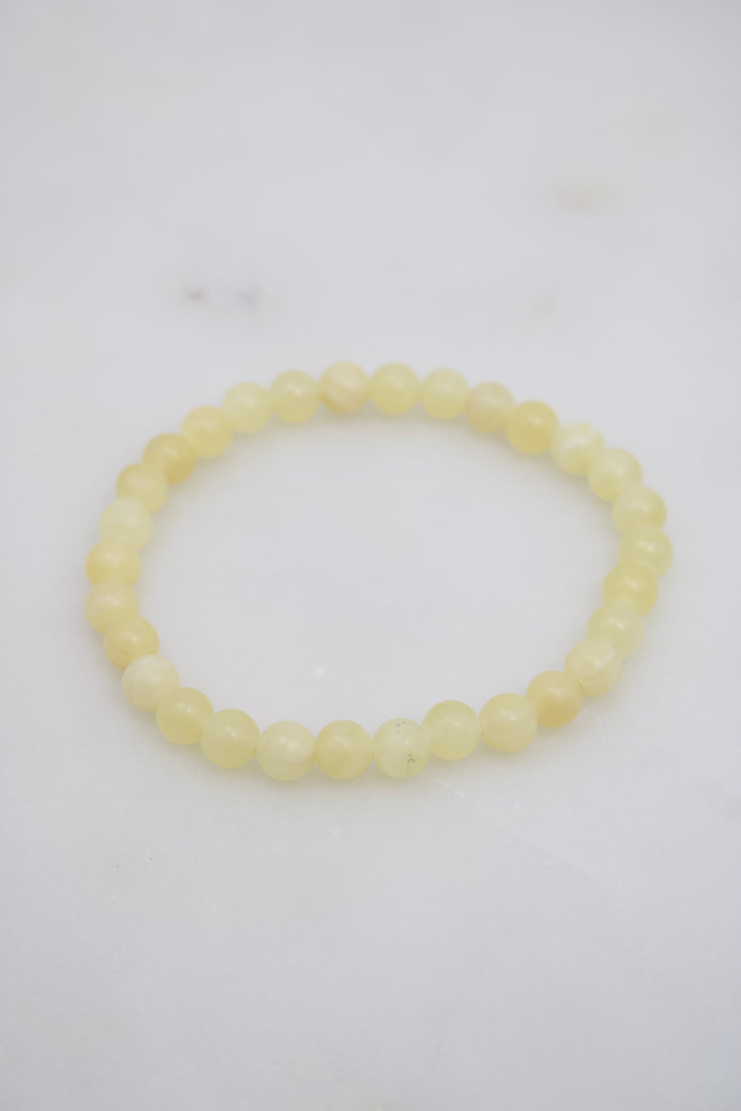 Gelber Calcit Armband