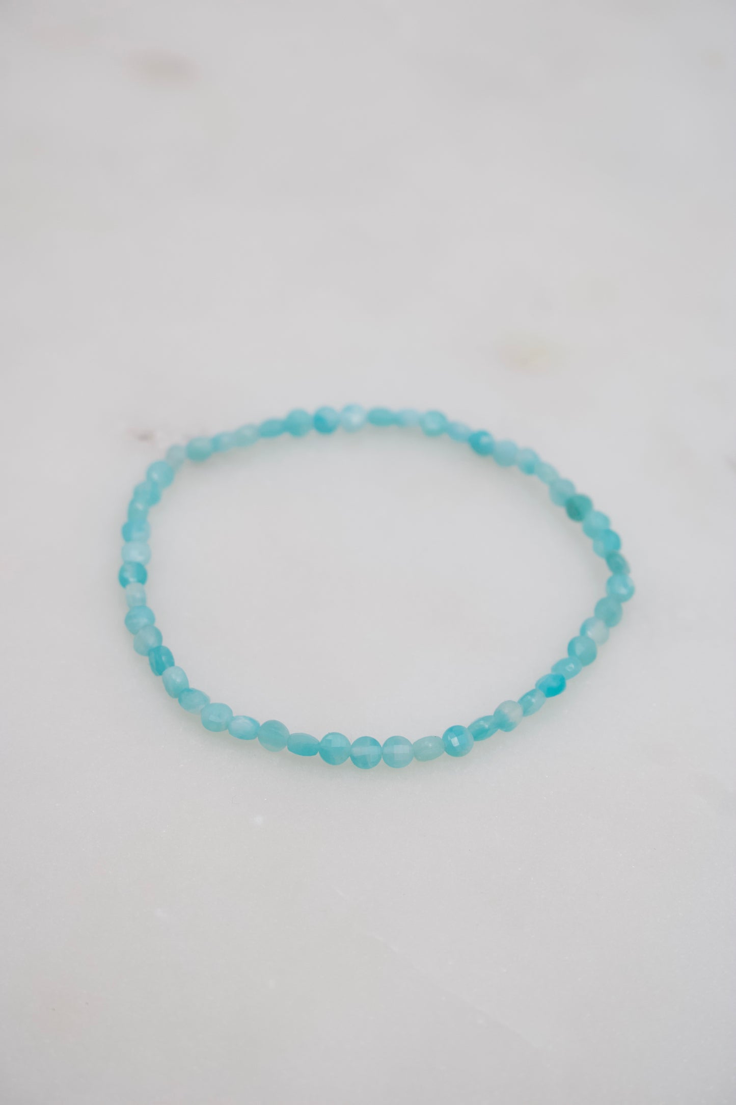 Amazonit Münzen Armband