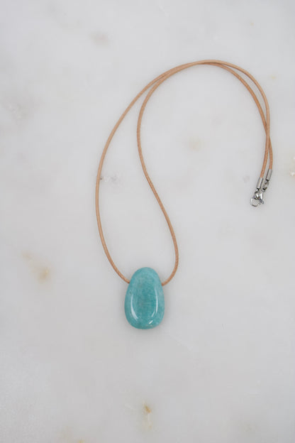 Amazonit türkisblau II