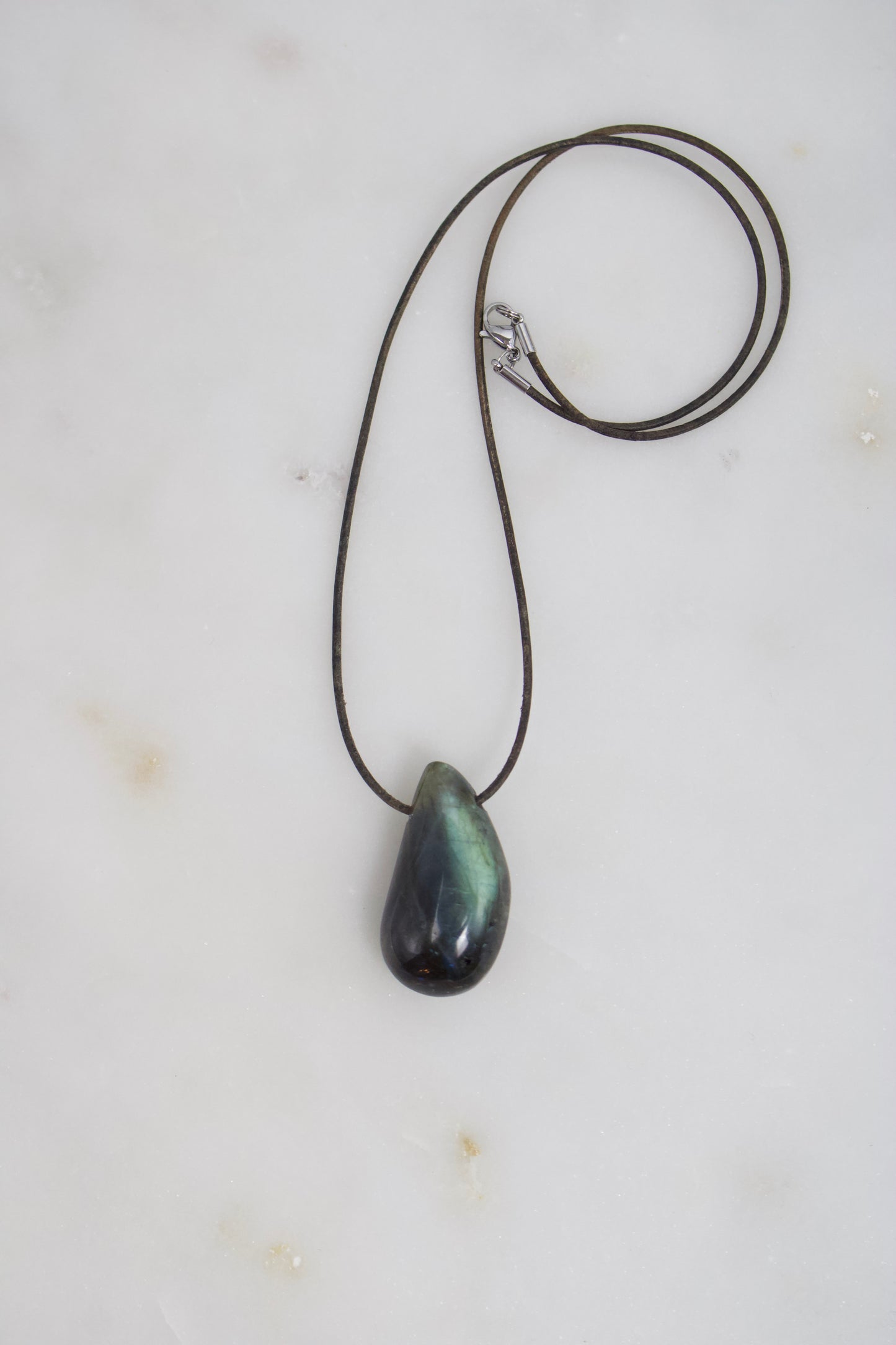 Labradorit Freeform Drop