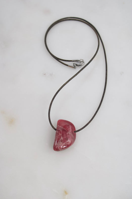 Rhodochrosit in dunkelrot