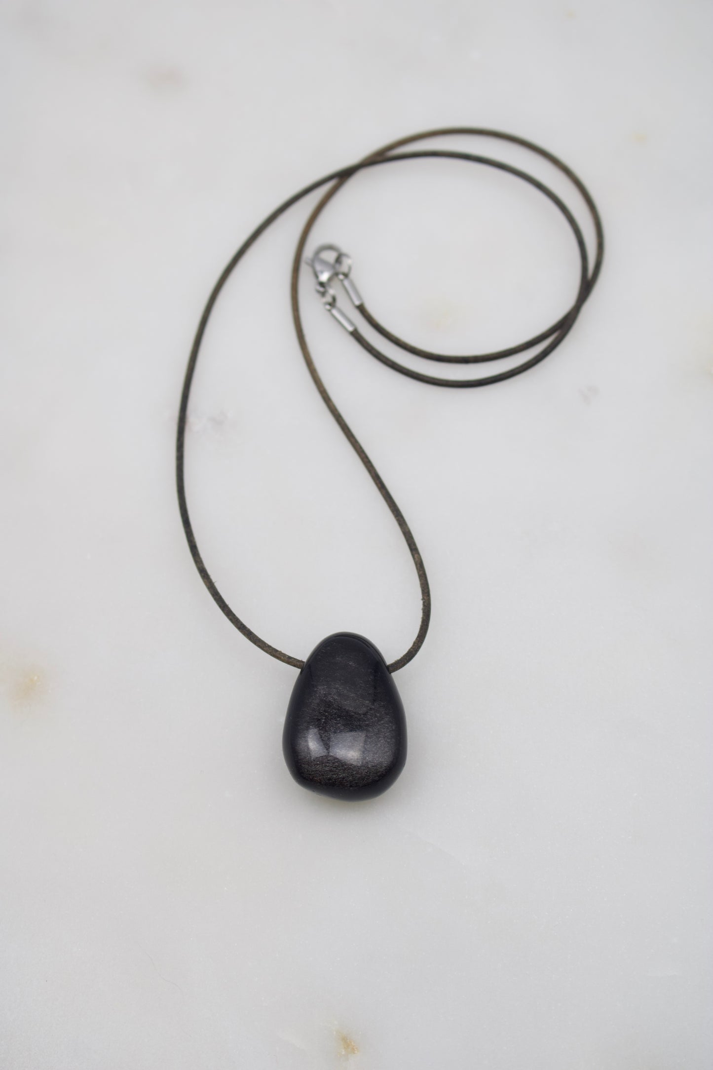 Silber Obsidian