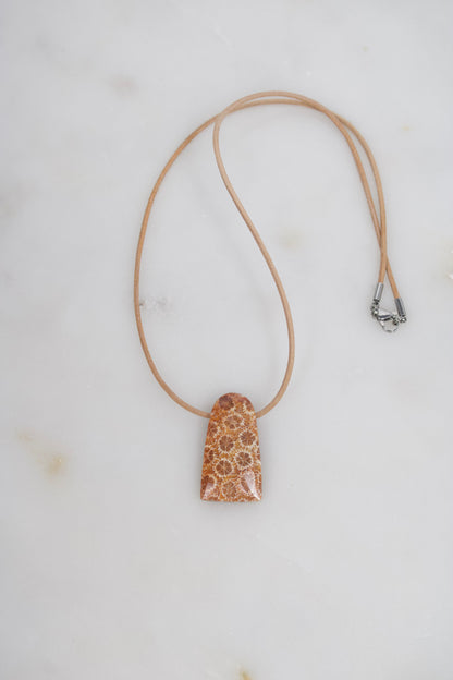 Versteinerte Koralle Freeform