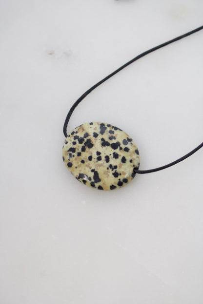 Dalmatinerstein Pendant