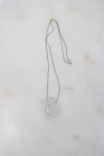 Topas mit Schlangenkette