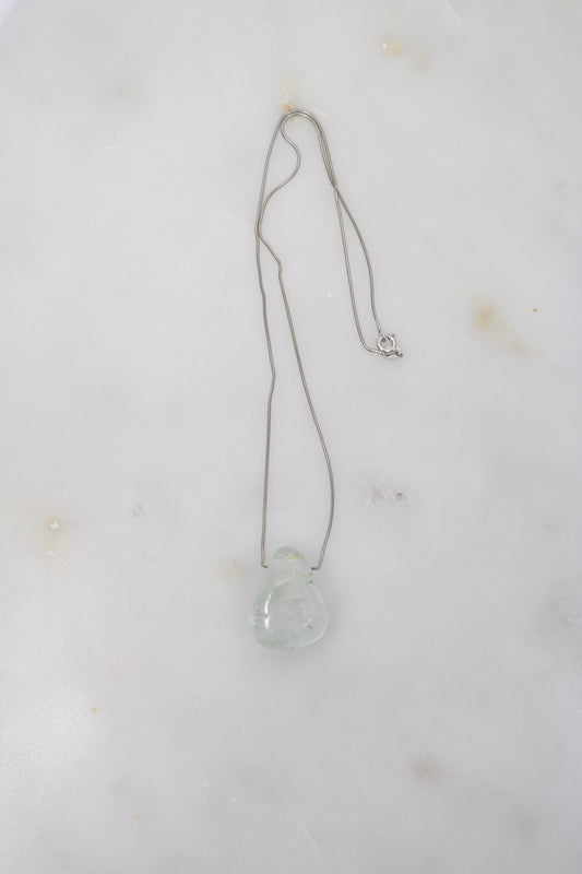 Topas mit Schlangenkette