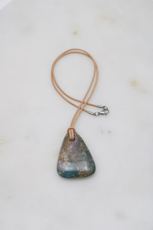 Indischer Achat Amulett