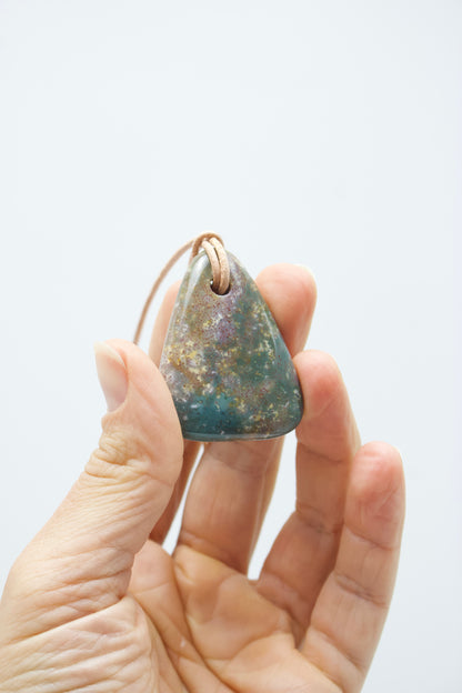 Indischer Achat Amulett