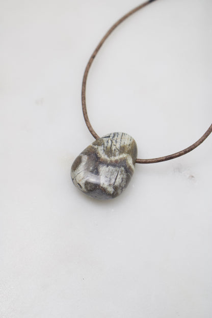 Silber Blatt Jaspis I