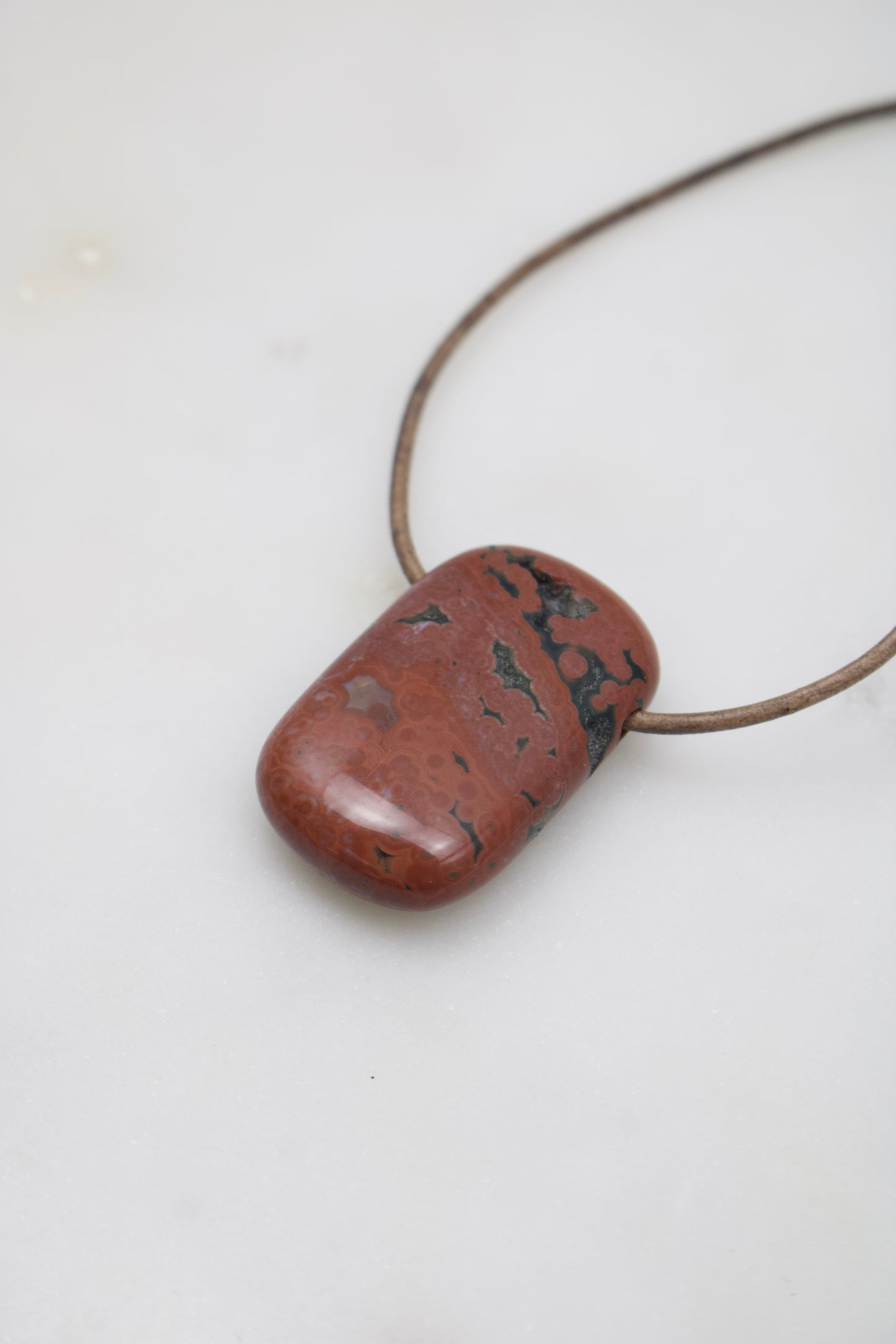 Ozean Jaspis Amulett
