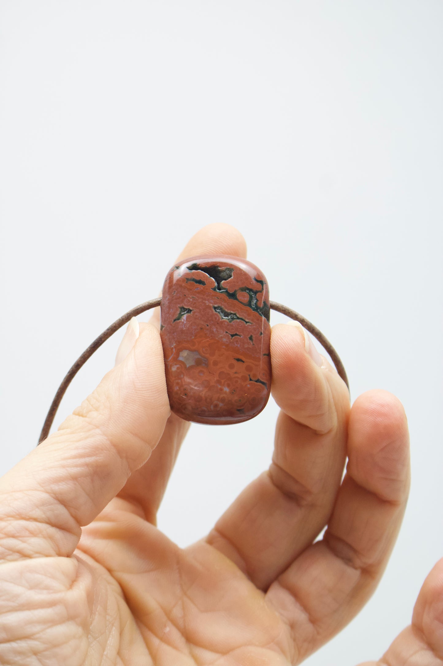 Ozean Jaspis Amulett