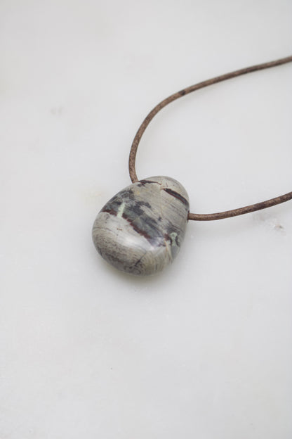 Silber Blatt Jaspis II