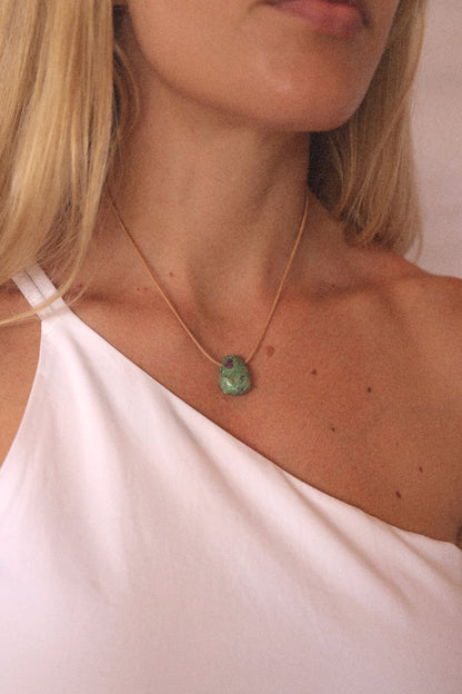 Mini Rubin in Fuchsit