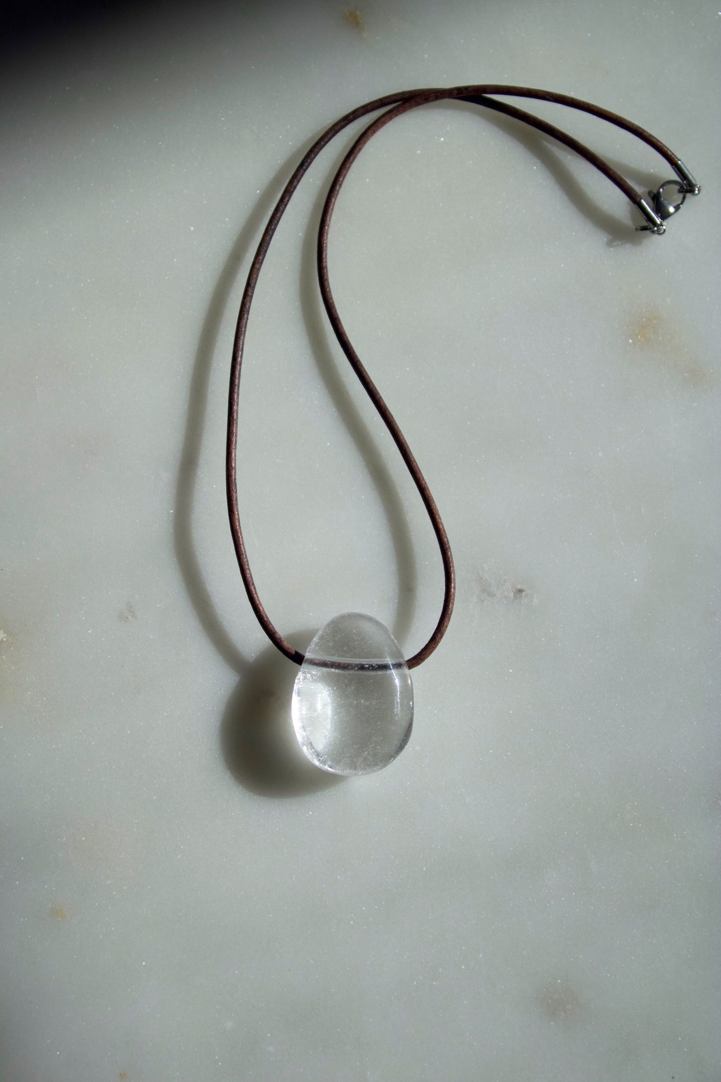Bergkristall Amulett