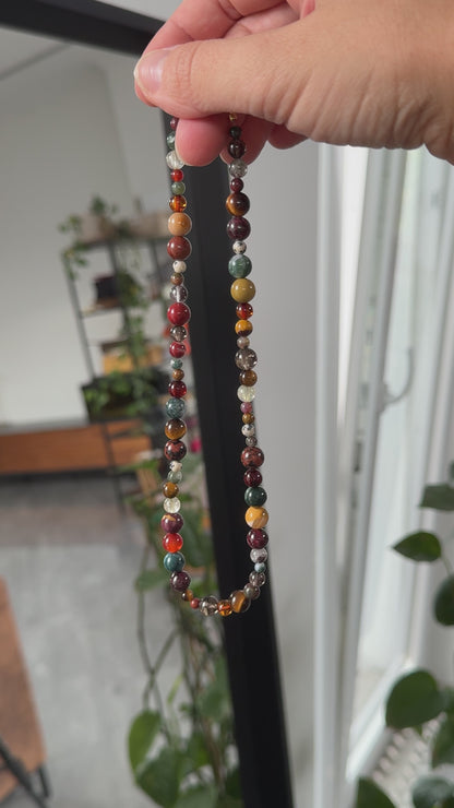 Perlenkette "Grounded"